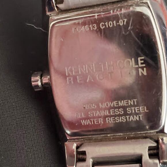 Kenneth Cole Reaction Women's Watch Stainless‎ Steel Fresh Battery SMALL KC4613 - Picture 3 of 6
